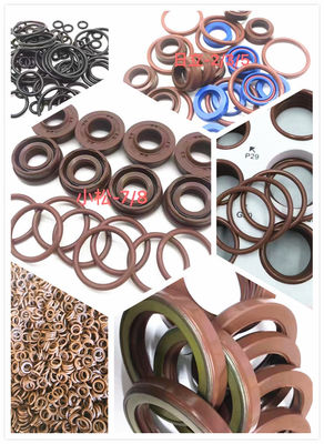 DH HD ฮิตาชิ คาร์เตอร์พิลล่า ซูมิโตโม คาโตะ โคเบลโกะ ซานี่ Excavator Boom Seal Kit ความทนทานต่อการสวม