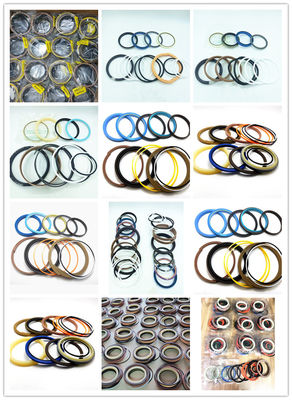 DH HD ฮิตาชิ คาร์เตอร์พิลล่า ซูมิโตโม คาโตะ โคเบลโกะ ซานี่ Excavator Boom Seal Kit ความทนทานต่อการสวม