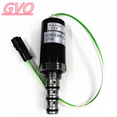 KDRDE5KR-20 40C07-203A วาล์วโซเลนอยด์สําหรับ Kobelco SK60-3 SK200-2