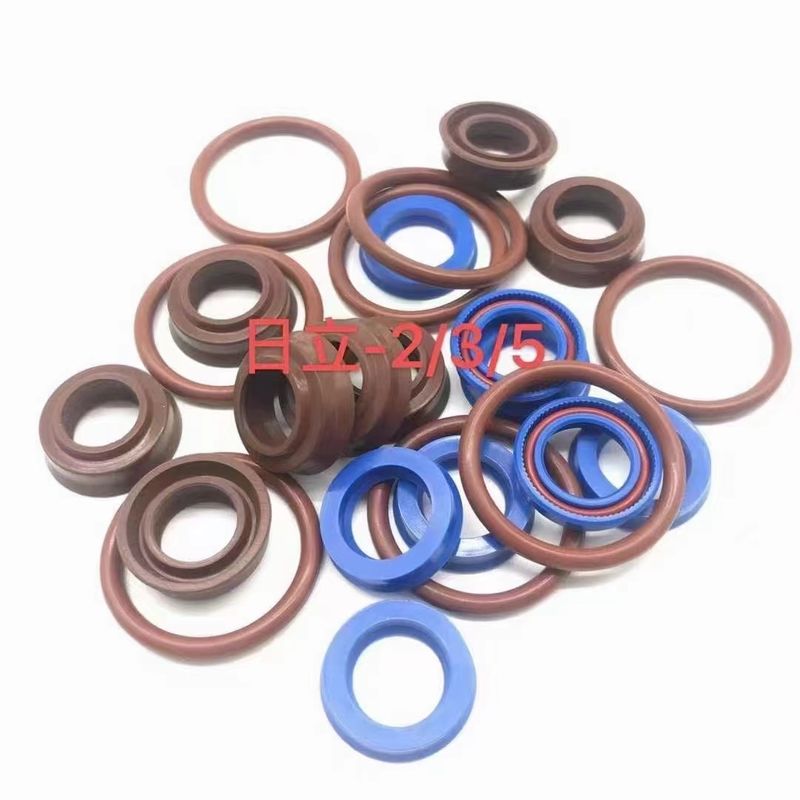 EX120-2/3/5 การควบคุมเลเวอร์น้ํามัน Seal O-ring Seal Neoprene Bonded Gaskets การผูกมัดผูกมัดโลหะ